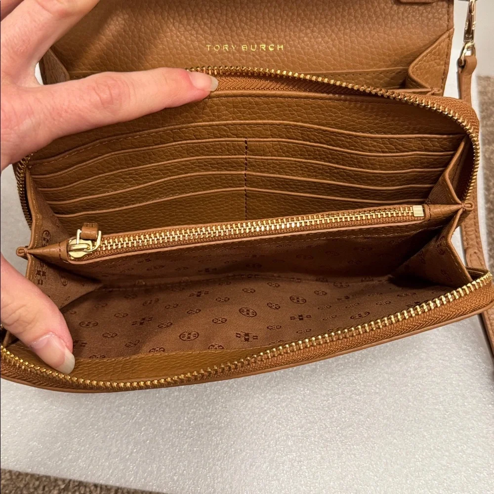 Tory Burch brown Leather Crossbody Bag - Picture 8 of 8